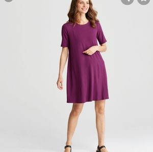 Eileen Fisher viscose jersey dress